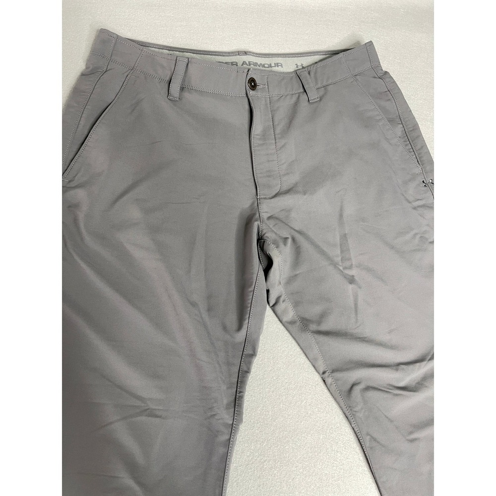 Under Armour Performance Pants Mens 36x32 Loose Fit Golf Stretch - Picture 3 of 6